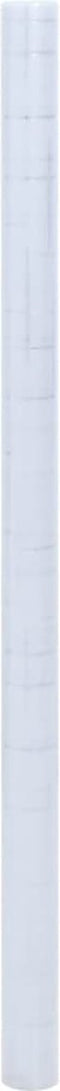 vidaXL - Raamfolie - sterrenpatroon - mat - 60x500 - cm - PVC