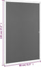 vidaXL - Raamhor - 80x120 - cm - wit