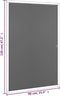 vidaXL - Raamhor - 90x120 - cm - wit
