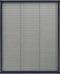 vidaXL - Raamhor - plissé - 60x80 - cm - aluminium - antracietkleurig