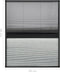 vidaXL - Raamhor - plissé - met - verduistering - 60x80 - cm - aluminium