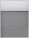 vidaXL - Raamhor - plissé - met - verduistering - 60x80 - cm - aluminium