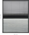 vidaXL - Raamhor - plissé - met - verduistering - 80x100 - cm - aluminium