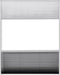 vidaXL - Raamhor - plissé - met - verduistering - 80x100 - cm - aluminium