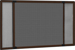 vidaXL - Raamhor - uitschuifbaar - (100-193)x75 - cm - bruin