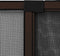 vidaXL - Raamhor - uitschuifbaar - (100-193)x75 - cm - bruin