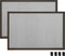 vidaXL - Raamhor - uitschuifbaar - (100-193)x75 - cm - bruin