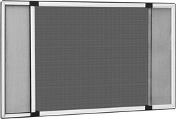 vidaXL Raamhor uitschuifbaar (100-193)x75 cm wit