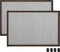 vidaXL - Raamhor - uitschuifbaar - (75-143)x50 - cm - bruin