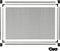 vidaXL - Raamhor - uitschuifbaar - (75-143)x50 - cm - wit