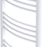 vidaXL Radiator/handdoekenrek curve 600x1160 mm