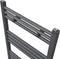 vidaXL Radiator/handdoekenrek recht 480x480 mm grijs