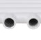 vidaXL Radiator/handdoekenrek recht 480x480 mm