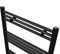 vidaXL Radiator/handdoekenrek recht 480x480 mm zwart
