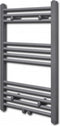 vidaXL Radiator/handdoekenrek recht 500x764 mm grijs