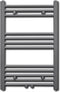 vidaXL Radiator/handdoekenrek recht 500x764 mm grijs