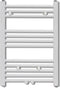 vidaXL Radiator/handdoekenrek recht 500x764 mm