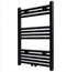 vidaXL Radiator/handdoekenrek recht 500x764 mm zwart