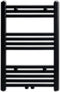 vidaXL Radiator/handdoekenrek recht 500x764 mm zwart