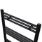 vidaXL Radiator/handdoekenrek recht 500x764 mm zwart
