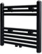 vidaXL Radiator/handdoekenrek recht 600x1160 mm grijs