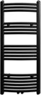 vidaXL Radiator/handdoekenrek recht 600x1160 mm zwart