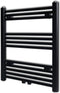 vidaXL Radiator/handdoekenrek recht 600x1160 mm zwart