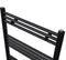 vidaXL Radiator/handdoekenrek recht 600x1160 mm zwart