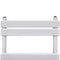 vidaXL Radiator/handdoekenrek recht 600x1200 mm