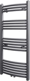 vidaXL Radiator/handdoekenrek recht 600x764 mm zwart