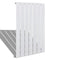 vidaXL Radiator-/verwarmingspaneel 542x900 mm wit