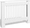 vidaXL Radiatorombouw 112 cm MDF wit