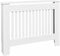 vidaXL Radiatorombouw 112 cm MDF wit