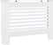 vidaXL Radiatorombouw 112x19x81.5 cm MDF wit