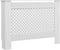 vidaXL Radiatorombouw 112x19x81.5 cm MDF wit