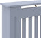 vidaXL Radiatorombouw 112x19x81.5 cm MDF wit