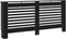 vidaXL Radiatorombouw 112x19x81.5 cm MDF wit