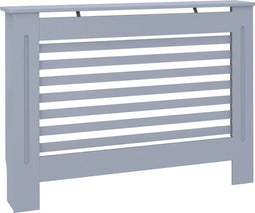 vidaXL Radiatorombouw 112x19x81 cm MDF antraciet