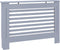 vidaXL Radiatorombouw 112x19x81 cm MDF antraciet
