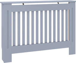 vidaXL Radiatorombouw 112x19x81 cm MDF antraciet