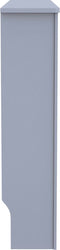 vidaXL Radiatorombouw 112x19x81 cm MDF antraciet