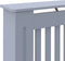 vidaXL Radiatorombouw 112x19x81 cm MDF antraciet