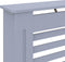 vidaXL Radiatorombouw 112x19x81 cm MDF antraciet