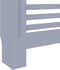 vidaXL Radiatorombouw 112x19x81 cm MDF antraciet