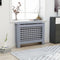 vidaXL Radiatorombouw 112x19x81 cm MDF antraciet