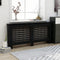 vidaXL Radiatorombouw 112x19x81 cm MDF