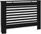 vidaXL Radiatorombouw 112x19x81 cm MDF zwart