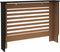 vidaXL Radiatorombouw 112x19x81 cm MDF zwart