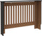 vidaXL Radiatorombouw 112x19x81 cm MDF zwart