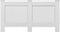 vidaXL Radiatorombouw 152x19x81.5 cm MDF wit